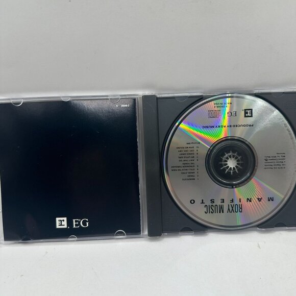 Manifesto Roxy Music CD Album E.G. Records 1979 926046-2 - Picture 3 of 4